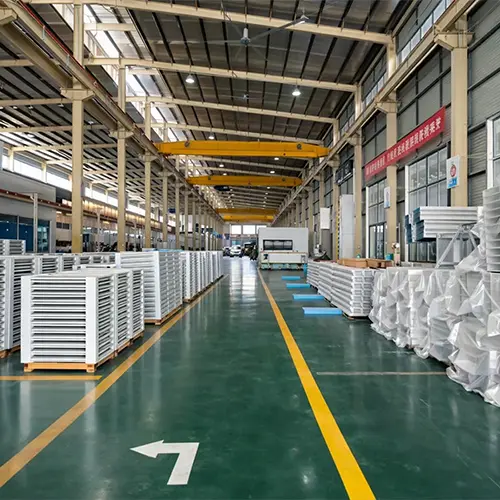 ABX professional manufacturing facility providing integrated door solutions for industrial, commercial, and residential facilities.